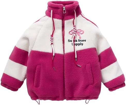 سترة سميكة للأطفال مع سترة سحاب وخفيفة الوزن ودافئة ، مناسبة للطقس البارد 2-12 سنة in Kuwait