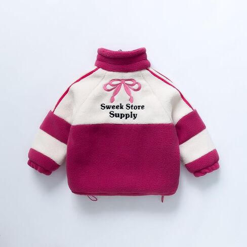 سترة سميكة للأطفال مع سترة سحاب وخفيفة الوزن ودافئة ، مناسبة للطقس البارد 2-12 سنة in Kuwait