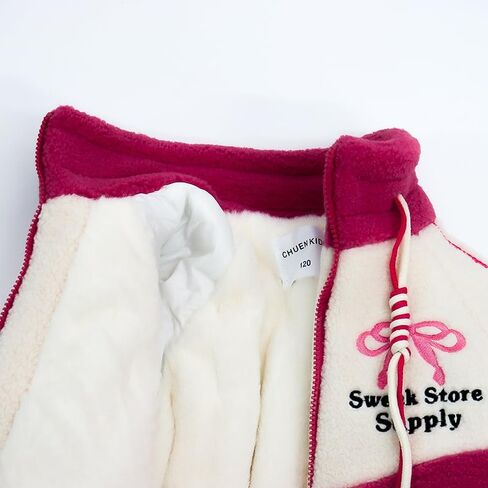 سترة سميكة للأطفال مع سترة سحاب وخفيفة الوزن ودافئة ، مناسبة للطقس البارد 2-12 سنة in Kuwait