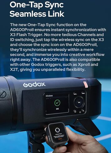 Godox R200 Ring Flash,200Ws Ring Flash 1300 Lux for Godox AD200Pro & AD200 in Kuwait