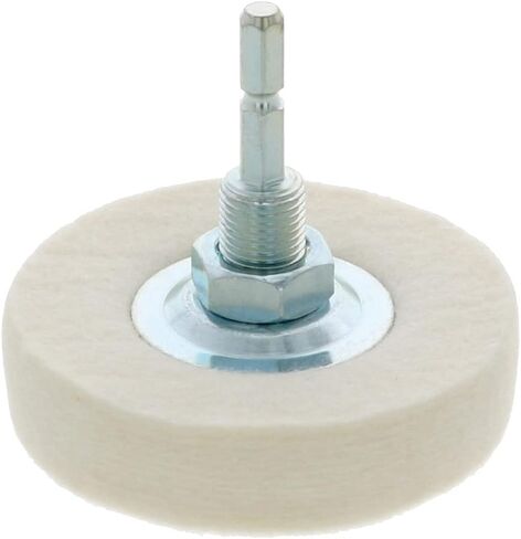 Takagi Earth Man Hexagonal Shaft Felt Buff 3.0 inches (75 mm) in Saudi Arabia