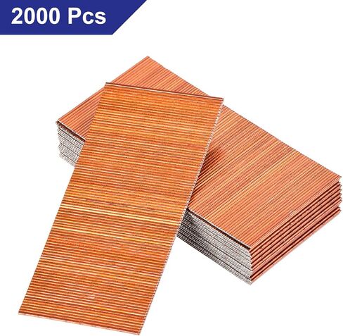 uxcell 23 Gauge Headless Pins Nails, Metal 1-3/16" Length for Molding Cabinetry Building, 2000Pcs in Saudi Arabia
