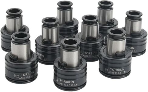 Manual Tapping Machine 9PCS Set GT12 Imperial ANSI Tapping Collects Taps Chucks in Saudi Arabia