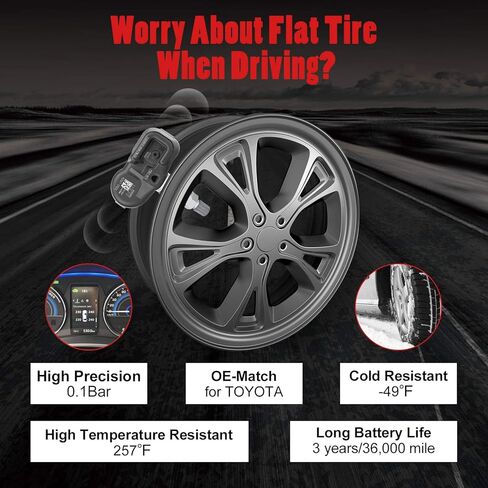 نظام مراقبة ضغط إطارات OEM (TPMS) وضع مستشعر ، 315 ميجا هرتز متوافق مع Hyundai و KIA 529332M000 ، 529332M550 ، 52933A5000 ، 4250B975 ، 4250D585 in Kuwait