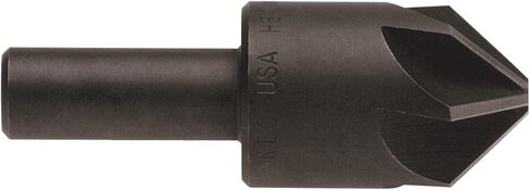 KEO 55532 Cobalt Steel Single-End Countersink, Uncoated (Bright) Finish, 6 Flutes, 82 Degree Point Angle, Round Shank, 1/2" Shank Diameter, 1-1/4" Body Diameter in Saudi Arabia