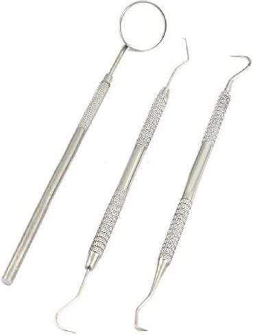 Dental TARTER Scraper and Remover Set Stainless Steel with Free Protective Packing in Saudi Arabia