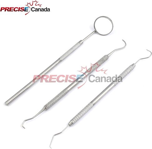 Dental TARTER Scraper and Remover Set Stainless Steel with Free Protective Packing in Saudi Arabia
