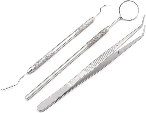 G.S 45 Instruments Basic Dental Set Mirror Explorer College PLIER Economy Grade New in Saudi Arabia