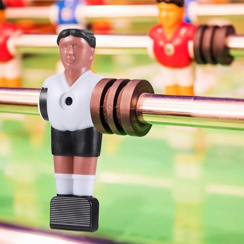PESPORTBLE PCS Foosball Player Players ، الرياضيون المتينون في محاكاة ABS ، ألوان متنوعة ، 4.33 بوصة لقضبان طاولة كرة الفوز القياسية ، مثالية لغرف الألعاب المنزلية والحفلات in Saudi Arabia