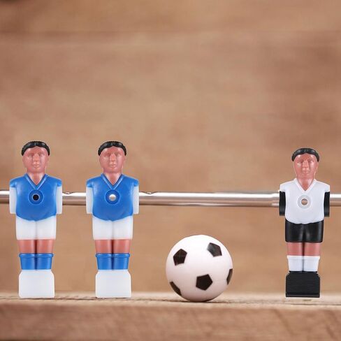 PESPORTBLE PCS Foosball Player Players ، الرياضيون المتينون في محاكاة ABS ، ألوان متنوعة ، 4.33 بوصة لقضبان طاولة كرة الفوز القياسية ، مثالية لغرف الألعاب المنزلية والحفلات in Saudi Arabia