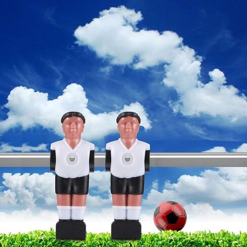 PESPORTBLE PCS Foosball Player Players ، الرياضيون المتينون في محاكاة ABS ، ألوان متنوعة ، 4.33 بوصة لقضبان طاولة كرة الفوز القياسية ، مثالية لغرف الألعاب المنزلية والحفلات in Saudi Arabia