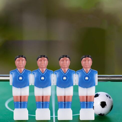 PESPORTBLE PCS Foosball Player Players ، الرياضيون المتينون في محاكاة ABS ، ألوان متنوعة ، 4.33 بوصة لقضبان طاولة كرة الفوز القياسية ، مثالية لغرف الألعاب المنزلية والحفلات in Saudi Arabia