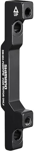 محولات فرامل القرص Shimano أسود ، SM-MA-F220P/PM ، حجم واحد in Saudi Arabia