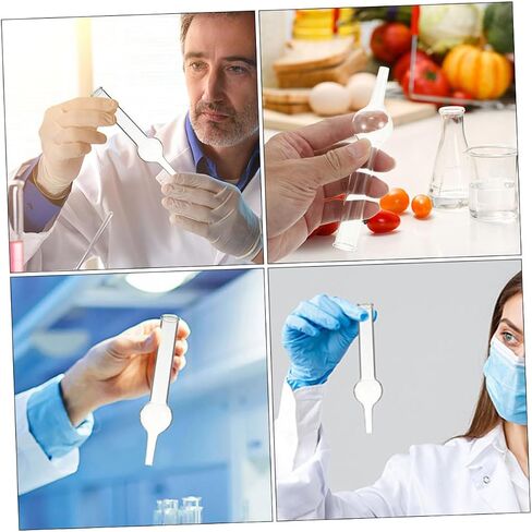 Chemistry Tool Glass Drying Tube Single Ball Air Drying Tubes for High School Middle School Studies in Saudi Arabia