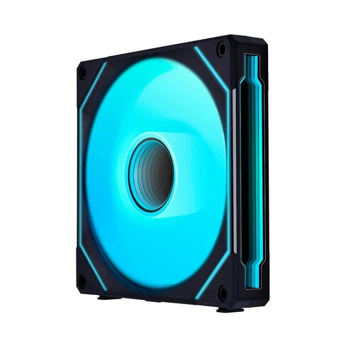 Lian Li Uni Fan Sl-Infinity 120-Triple Pack (Blade Reverse) Argb Fan-Daisy-chain-chain-infinity-infinity-cable-cable-courmivized تأثيرات مع وحدة التحكم-أبيض (12rslin3w) in Kuwait