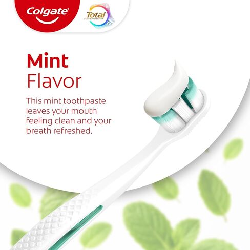 Colgate Total Plaque Pro Propeat Pack Packting Packate Packting ، تبييض معجون أسنان الفلورايد ، والبلاك المعارك ، والتنفس السيئ ، وتراكم التتار ، ويساعد على حماية الأسنان من الحساسية ، 2 عبوة ، 3.0 أوقية in Kuwait