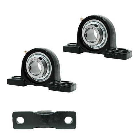 Maple Ace UCP212-36 وسادة كتلة تحمل 2-1/4 "، 2-bolt ، محاذاة الذات ، صلبة ، والخدمة الثقيلة in Kuwait