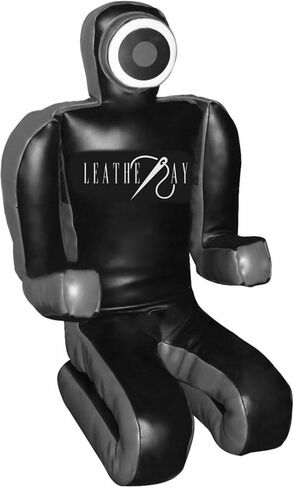 Leaderay MMA Jiu Jitsu تصارع حقيبة اللكم الجودوية الوهمية ، برازيلي جيو جيتسو دمية ، مصارعة تصارع BJJ سوداء سوداء - in Kuwait