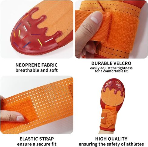 Baseball Sliding mitt, Sliding Mitt for Youth, Baseball Softball Glove for Hand Protection, Breathable and Durable, Adjustable Elastic Wrist Strap, Ambidextrous Design in Saudi Arabia