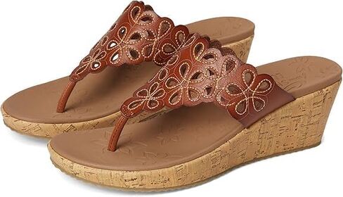 Skechers Women's Beverlee-Summer Spirit Wedge Sandal in Saudi Arabia
