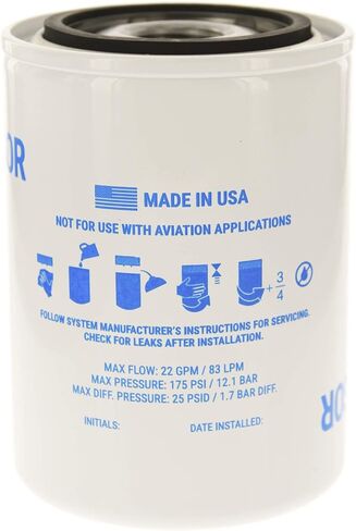 Aftermarket Spin-On Oil Filter | Replacement Part | Compressor Lube Filter | for Compressed Air Equipment and Systems | Compatible with Gardner Denver 2116128 in Saudi Arabia