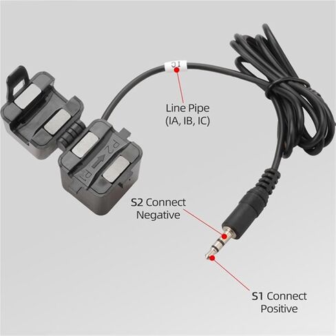 Split Core Current Transformer OPCT35AGL Clamp CT AC 100A 200A 300A 400A 500A 600A / 1V 40mA 50mA 100mA 333mV Clamp Sensor 1Pcs(OPCT35AL 100A-1V) in Saudi Arabia