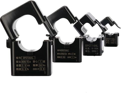 Split Core Current Transformer OPCT35AGL Clamp CT AC 100A 200A 300A 400A 500A 600A / 1V 40mA 50mA 100mA 333mV Clamp Sensor 1Pcs(OPCT35AL 100A-1V) in Saudi Arabia