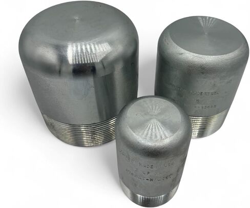 XH Bull Plug; Zinc Plated Steel (4") in Kuwait