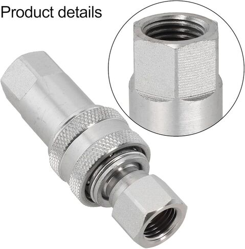 Hydraulic Quick Connector for M14, Quick Disconnect Hydraulic Coupling/Coupler Kits for connect different hydraulic tool in Saudi Arabia