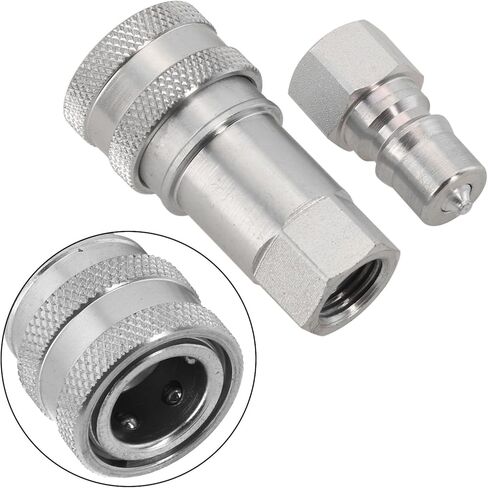 Hydraulic Quick Connector for M14, Quick Disconnect Hydraulic Coupling/Coupler Kits for connect different hydraulic tool in Saudi Arabia