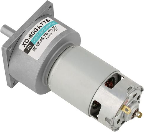 محرك الترس ، DC12V/24V 35W MINI DC GEAR MOTER SPEED اضبط محرك التواء الكبير CW/CCW (12V 100rpm) in Saudi Arabia