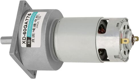 محرك الترس ، DC12V/24V 35W MINI DC GEAR MOTER SPEED اضبط محرك التواء الكبير CW/CCW (12V 100rpm) in Saudi Arabia
