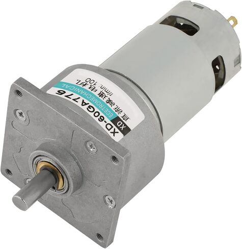 محرك الترس ، DC12V/24V 35W MINI DC GEAR MOTER SPEED اضبط محرك التواء الكبير CW/CCW (12V 100rpm) in Saudi Arabia