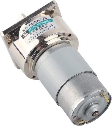محرك الترس ، DC12V/24V 35W MINI DC GEAR MOTER SPEED ضبط محرك التواء الكبير CW/CCW (12V 30RPM) in Saudi Arabia