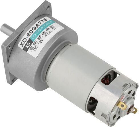 محرك الترس ، DC12V/24V 35W MINI DC GEAR MOTER SPEED ضبط محرك التواء الكبير CW/CCW (12V 30RPM) in Saudi Arabia