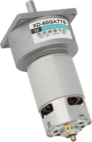 محرك الترس ، DC12V/24V 35W MINI DC GEAR MOTER SPEED اضبط محرك التواء الكبير CW/CCW (12V 150 دورة في الدقيقة) in Kuwait