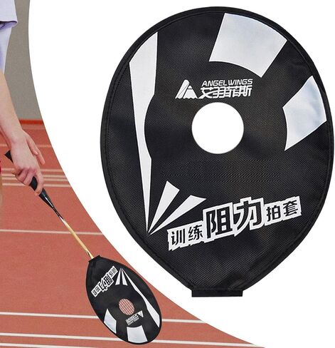 Badminton Racquet Head Cover Racquet Sleeves Accessories Enhance Wrist Badminton Racket Training Cover for Backyard Lawn in Saudi Arabia