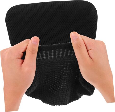 ABOOFAN Office Chair Headrest Sleeve Replacement Elastic Band Computer Chair Head Pillow Comfortable Fit Black in Saudi Arabia