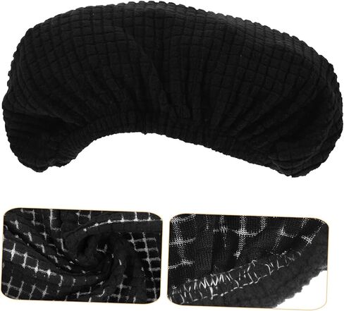 ABOOFAN Office Chair Headrest Sleeve Replacement Elastic Band Computer Chair Head Pillow Comfortable Fit Black in Saudi Arabia