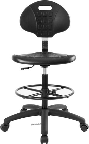 خذ UR SEAT®Cleanroom Ergonomonic ESD كرسي ، وقمامة الميل ، وضبط عمق المقعد 18 "DIA. قابلة للتعديل ، قاعدة HD ، 23" إلى 33 "تعديل الارتفاع (ارتفاع مقعد طويل ، عجلات الشفرة) in Kuwait