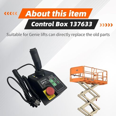 GEN 6 CONTROL BOX 1256727 جزء مربع التحكم ، متوافق مع Genie Scissor Lift GS-1932 GS-2032 GS-2046 GS-2632 GS-2646 GS-3246 GS-1530 GS-1532 GS-1930 GS-4047 in Kuwait