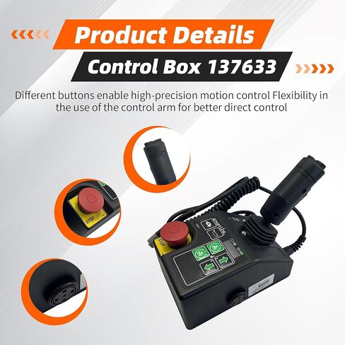 GEN 6 CONTROL BOX 1256727 جزء مربع التحكم ، متوافق مع Genie Scissor Lift GS-1932 GS-2032 GS-2046 GS-2632 GS-2646 GS-3246 GS-1530 GS-1532 GS-1930 GS-4047 in Kuwait