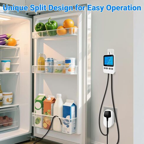 Temperature Controlled Outlet Thermostat Plug 120V Heating Cooling Control Timer Thermostat Outlet Backlit Display Digital Temperature Controller in Saudi Arabia