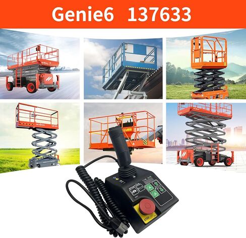 GEN 6 CONTROL BOX 1256727 جزء مربع التحكم ، متوافق مع Genie Scissor Lift GS-1932 GS-2032 GS-2046 GS-2632 GS-2646 GS-3246 GS-1530 GS-1532 GS-1930 GS-4047 in Kuwait
