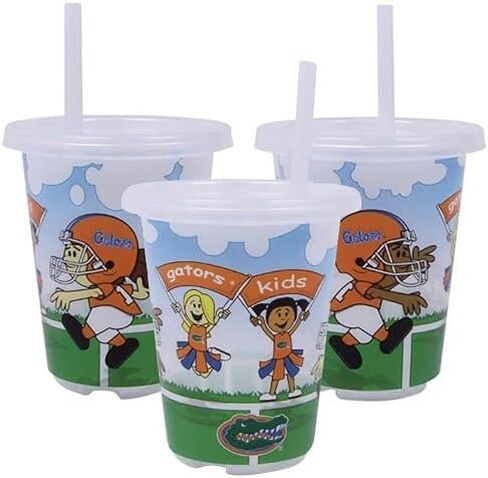 Rico Florida Gators NCAA - Set of 3-10 oz Sip n Go Plastic Cups in Saudi Arabia