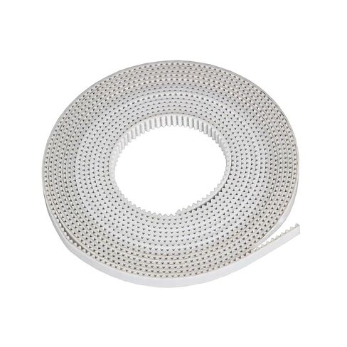 1PCS 3D PRINTER PARRINTS 2GT TIMING BELT PU مع الصلب CORE 6 مم عرض 1M حزام مفتوح أبيض لإكسسوارات DIY (2 متر) in Kuwait