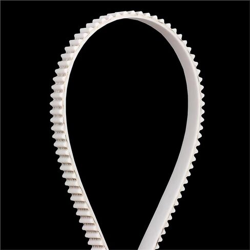 1PCS 3D PRINTER PARRINTS 2GT TIMING BELT PU مع الصلب CORE 6 مم عرض 1M حزام مفتوح أبيض لإكسسوارات DIY (2 متر) in Kuwait