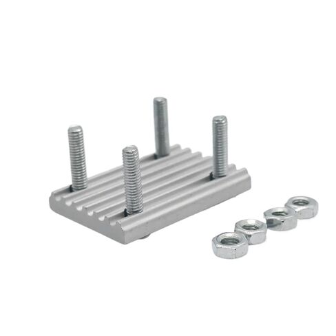 GT2 2M حزام مفتوح 1PC 2GT WIDTH 6/10/15MM Aluminoy Aluminy Plate Plate Plate (10 مم) in Kuwait