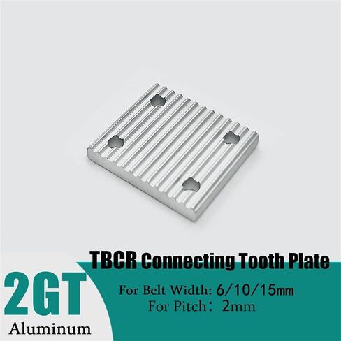 GT2 2M حزام مفتوح 1PC 2GT WIDTH 6/10/15MM Aluminoy Aluminy Plate Plate Plate (10 مم) in Kuwait