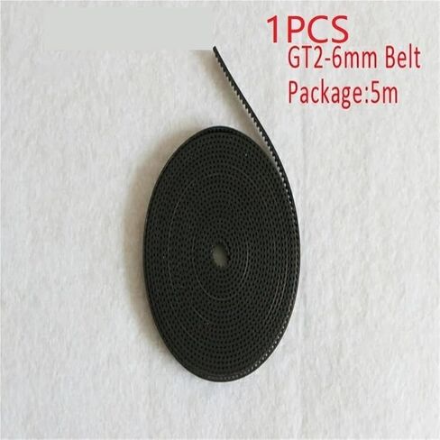1PCS 2GT TOUNTY TONK BELT 3D Accessories 2MM 6MM DRIVE SYNCHRONIGANT بالجملة (2 مم) in Kuwait